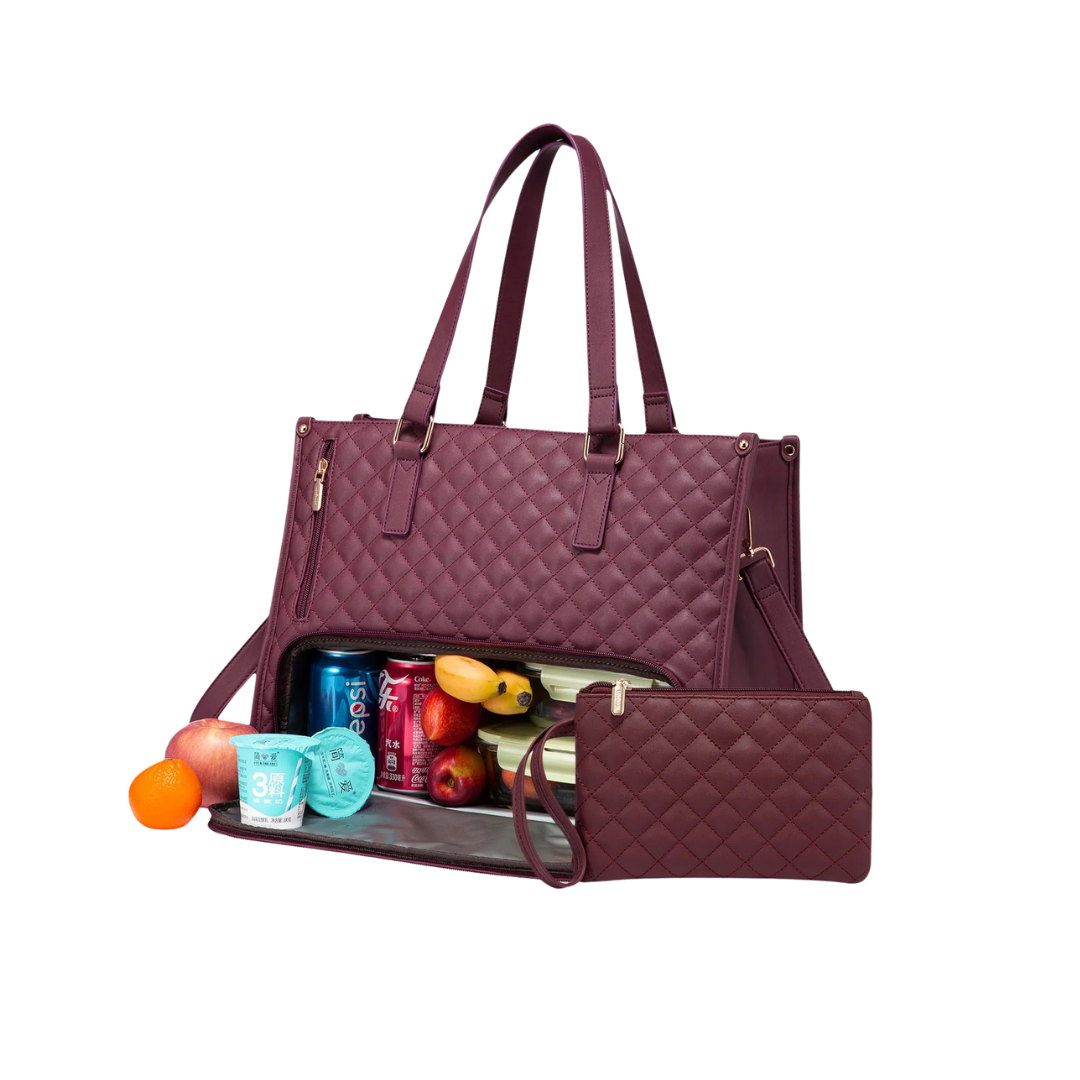 LINEFASH 2in1 luxury lunch handbag
