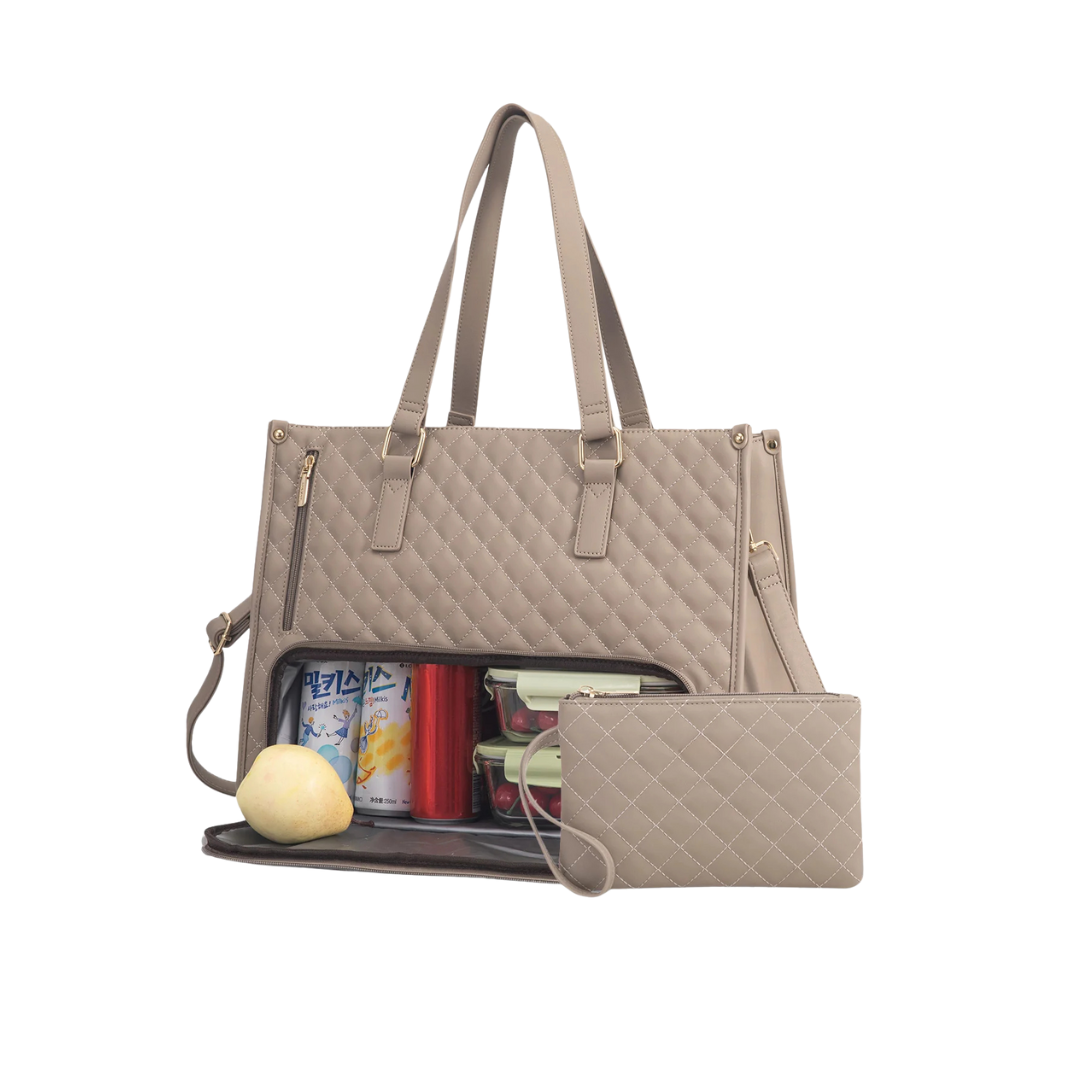 LINEFASH 2in1 luxury lunch handbag